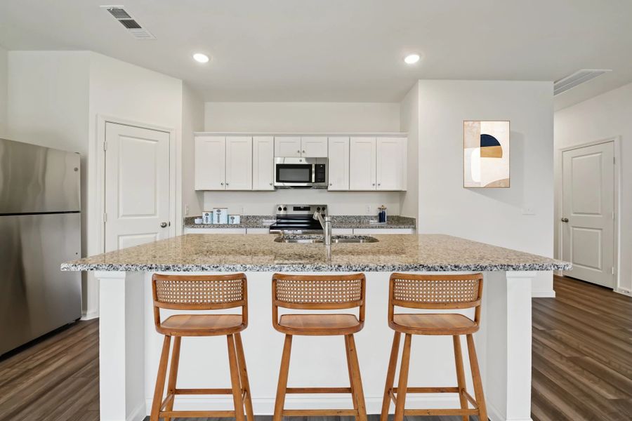 Representative furnished interior of a home built from the Magellan by Starlight Homes in Crossing at Givhans, Ridgeville (Image 10).