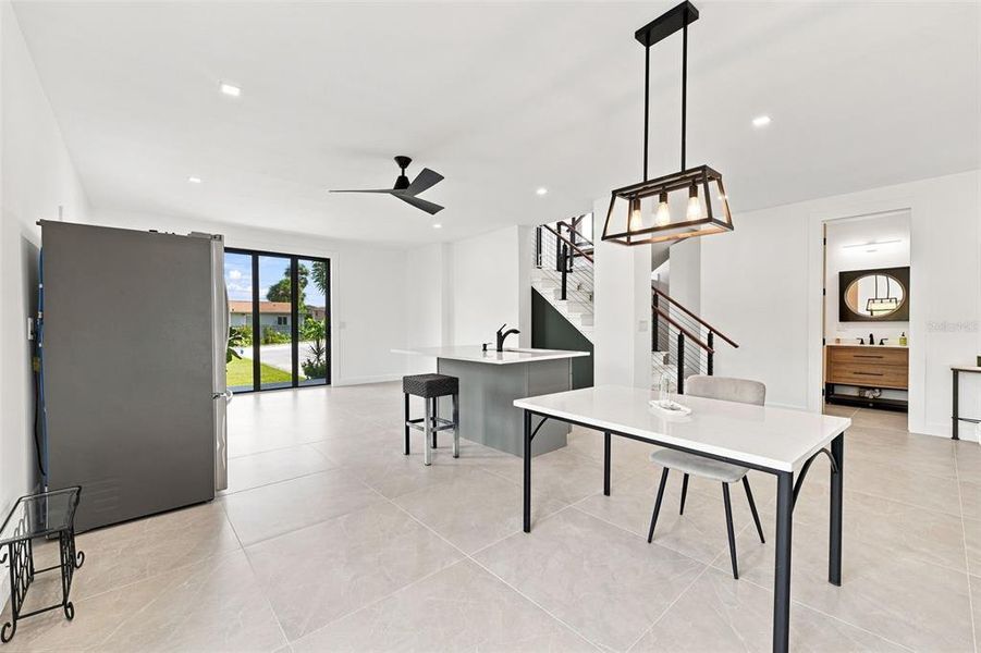 Furnished interior view inside a new home in , Port Richey (Image 18).