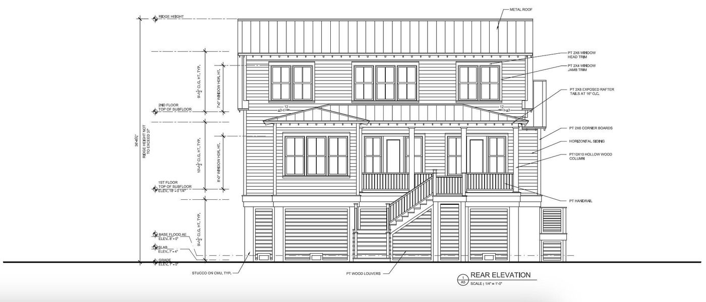 Exterior rendering of this home design in , Johns Island, SC (Image 6). Exterior rendering of this home design in , Johns Island, SC (Image 6).
