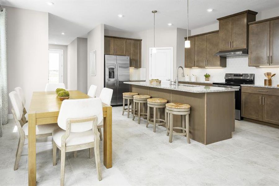 Representative furnished interior of a home built from the Grove by Ryan Homes in Malabar Springs, Palm Bay (Image 7).