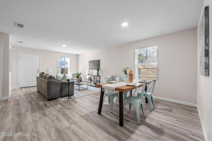 Furnished interior view inside a new home in , Jacksonville (Image 8).