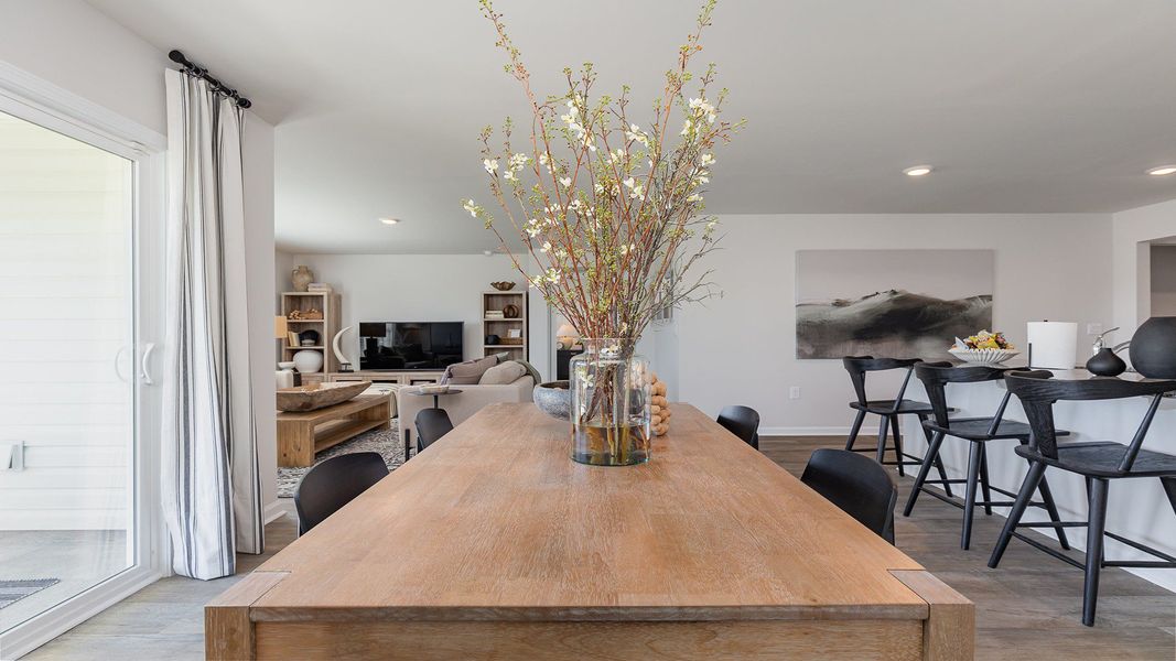 Furnished interior view inside a new home in Dove Crossing, Conway (Image 8).