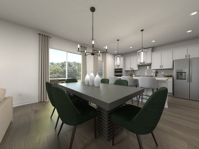 Furnished interior view inside a new home in Waltons Grove, Mount Juliet (Image 4).