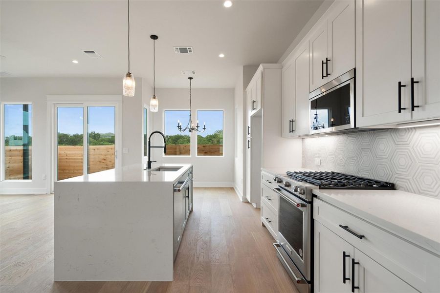 Furnished interior view inside a new home in , Austin (Image 2).