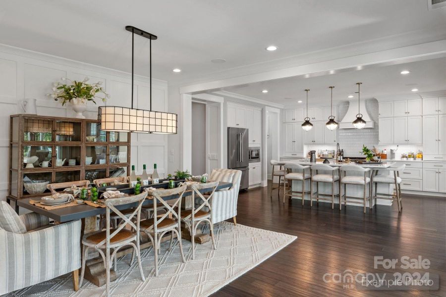 Overlooks the Kitchen and Outdoor Living