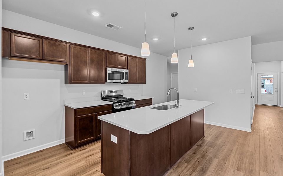 Furnished interior view inside a new home in Fieldstone, Lexington (Image 11).