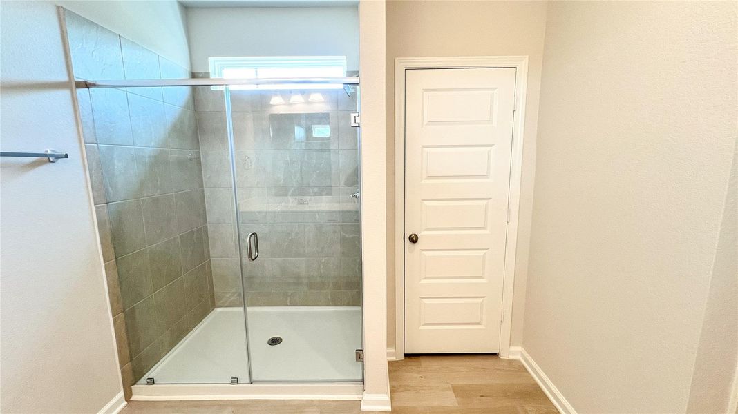 The Kettering II- Primary Bathroom with Large Walk-In Shower The Kettering II- Primary Bathroom with Large Walk-In Shower