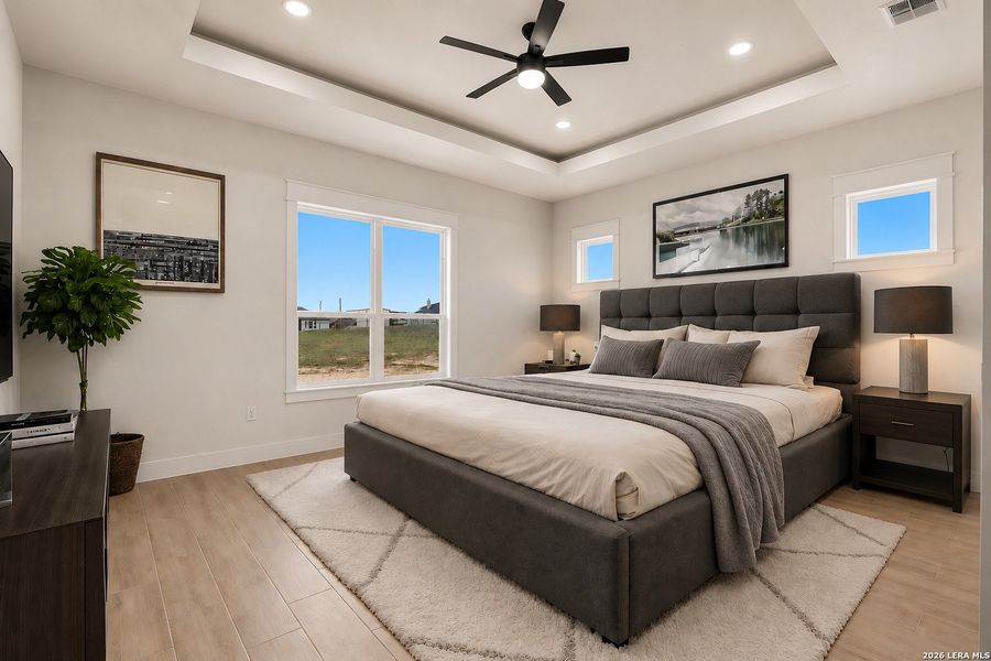 Furnished interior view inside a new home in , La Vernia (Image 8).