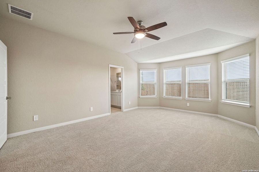 Spacious, unfurnished interior of a new home in Legendary Trails - Premier Series, Cibolo (Image 17). Spacious, unfurnished interior of a new home in Legendary Trails - Premier Series, Cibolo (Image 17).