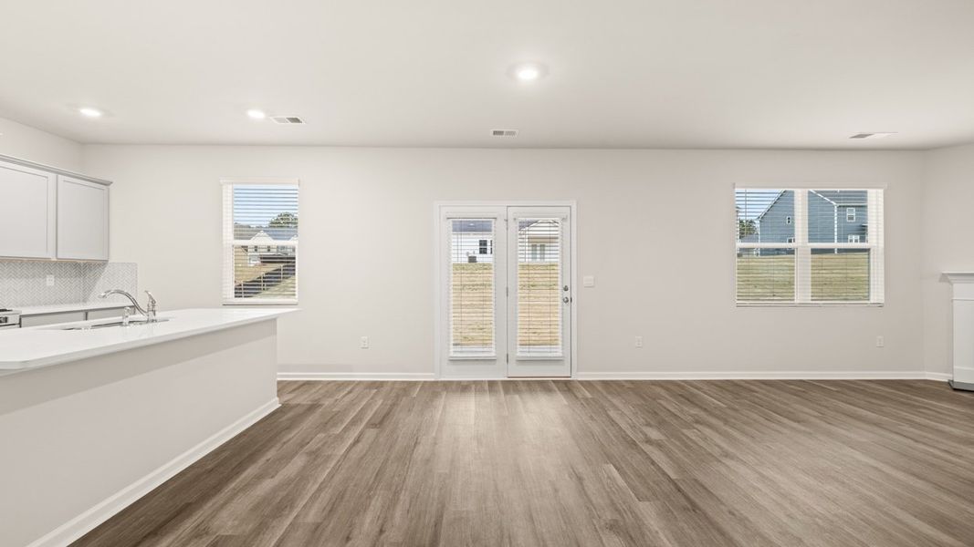 Representative unfurnished interior of a home built from the Galen by D.R. Horton in Champion's Run, Lithonia (Image 14).
