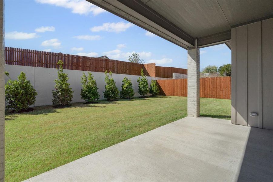 Exterior details and patio area of a home in , Glen Rose (Image 4). Exterior details and patio area of a home in , Glen Rose (Image 4).