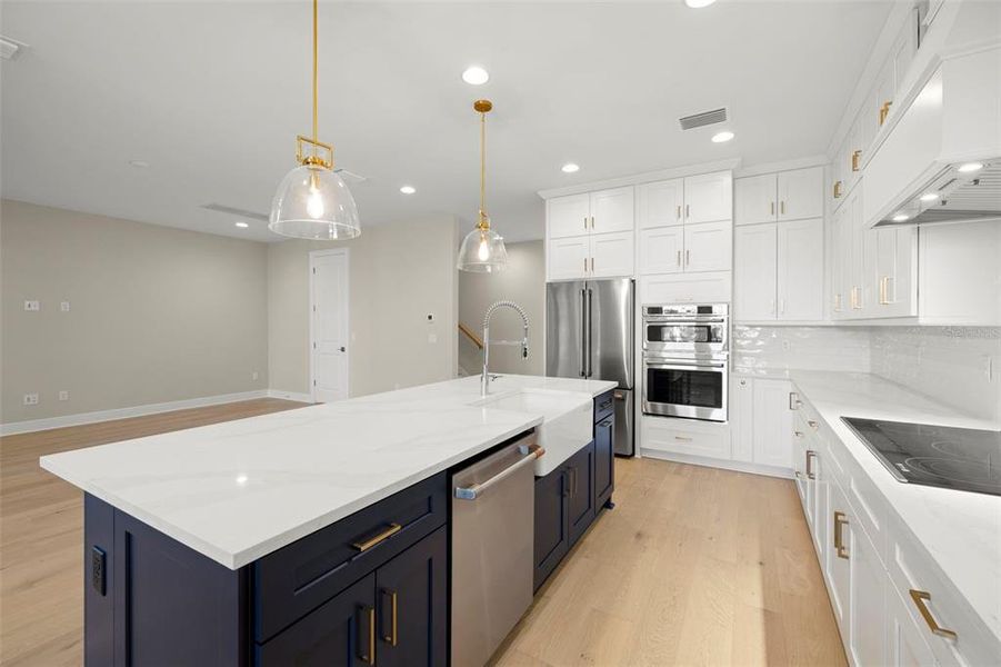 Furnished interior view inside a new home in , Tampa (Image 10). Furnished interior view inside a new home in , Tampa (Image 10).