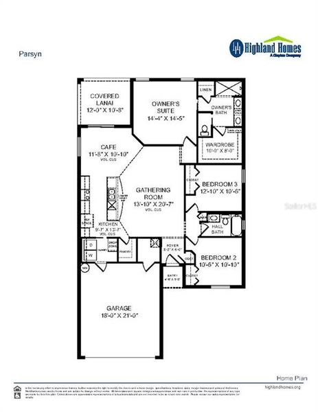 2D floor plan layout of this home in Vista Trace, Belleview, FL (Image 3). 2D floor plan layout of this home in Vista Trace, Belleview, FL (Image 3).