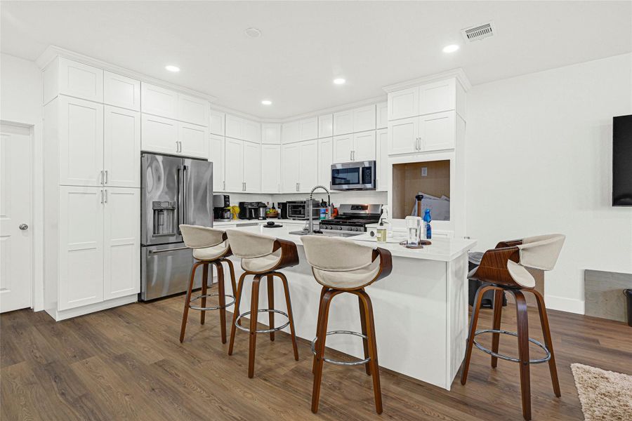 Furnished interior view inside a new home in , Houston (Image 16).