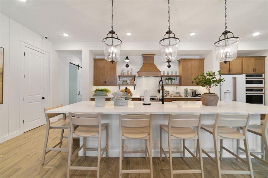 Furnished interior view inside a new home in Eden Preserve, Altamonte Springs (Image 23).