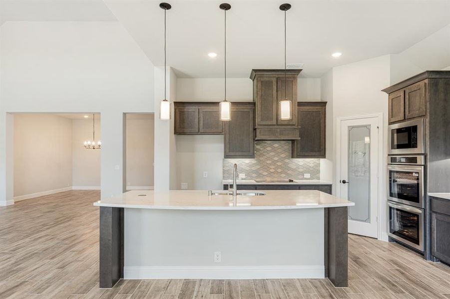 Furnished interior view inside a new home in Villages of Walnut Grove, Midlothian (Image 4).