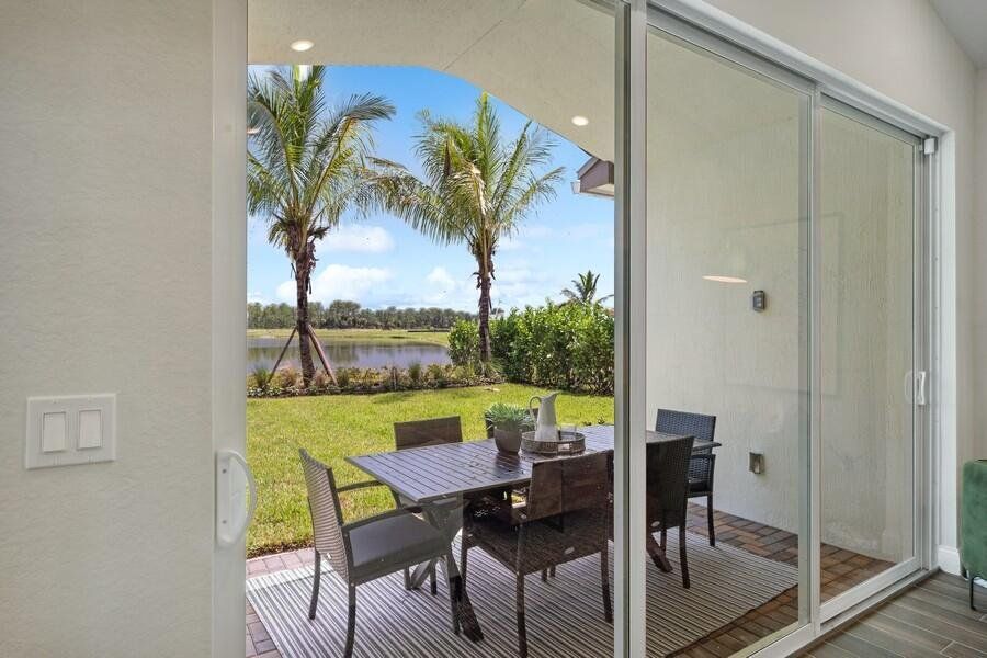 Furnished interior view inside a new home in , Port St. Lucie (Image 24).