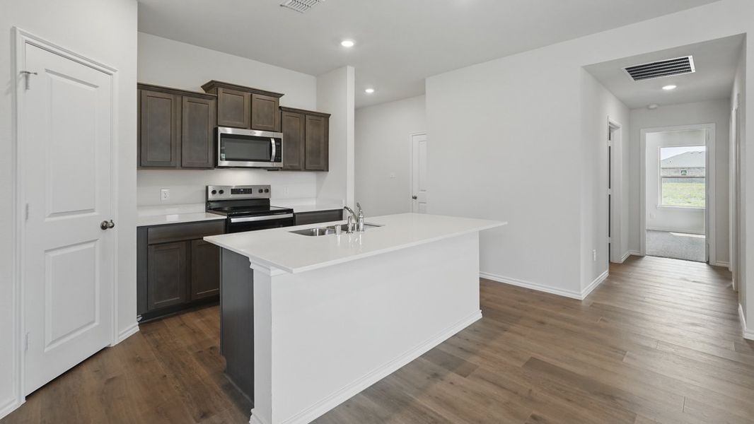 Furnished interior view inside a new home in Bluff Springs, Ferris (Image 4).