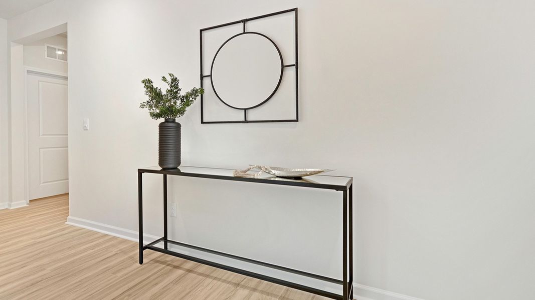 Furnished interior view inside a new home in Valleywood Farms, Waynesville (Image 4).