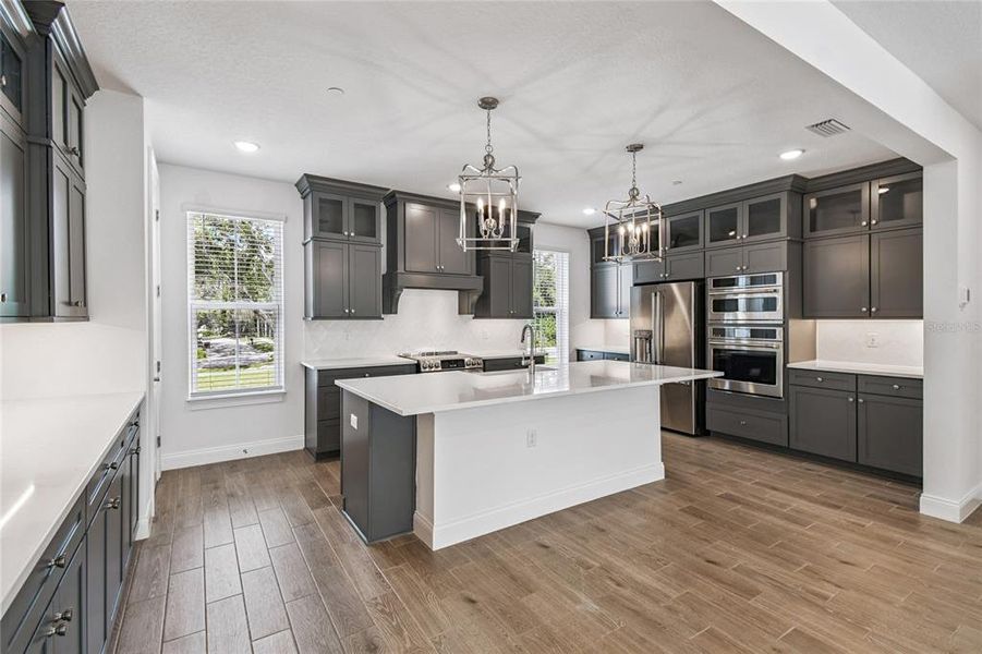 Furnished interior view inside a new home in Vdara, Orlando (Image 6).
