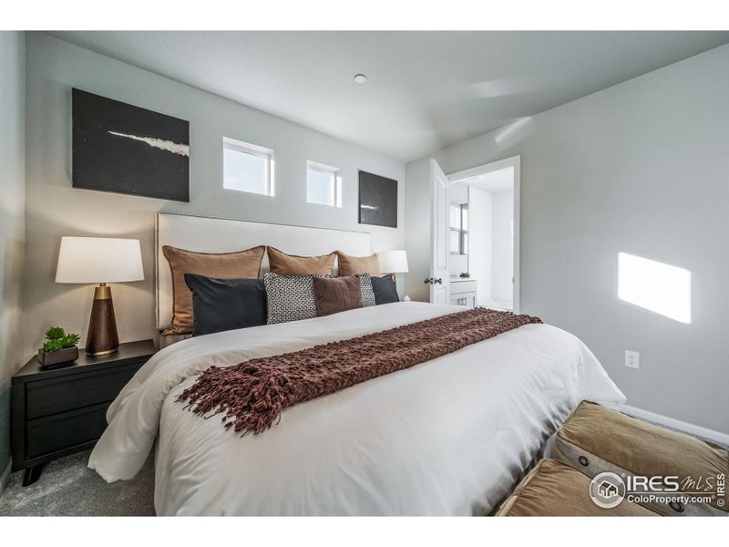Furnished interior view inside a new home in , Johnstown (Image 21). Furnished interior view inside a new home in , Johnstown (Image 21).