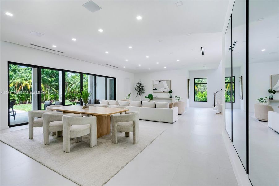 Furnished interior view inside a new home in , Miami (Image 5).
