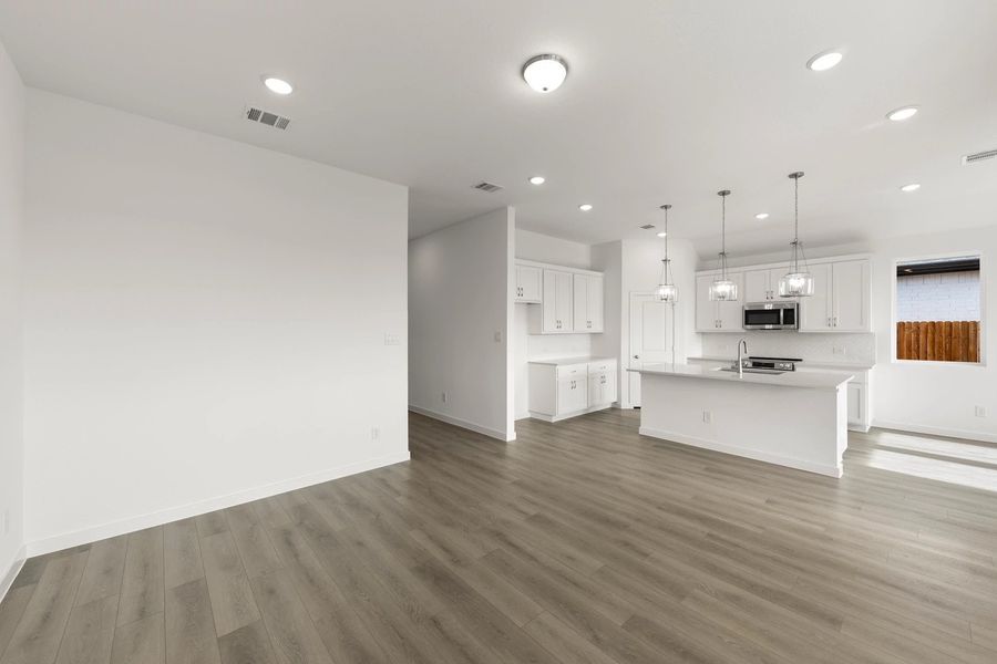 Open Kitchen-Living Room