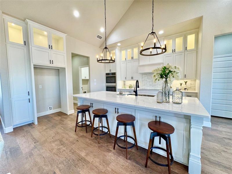 Furnished interior view inside a new home in , Abilene (Image 5). Furnished interior view inside a new home in , Abilene (Image 5).