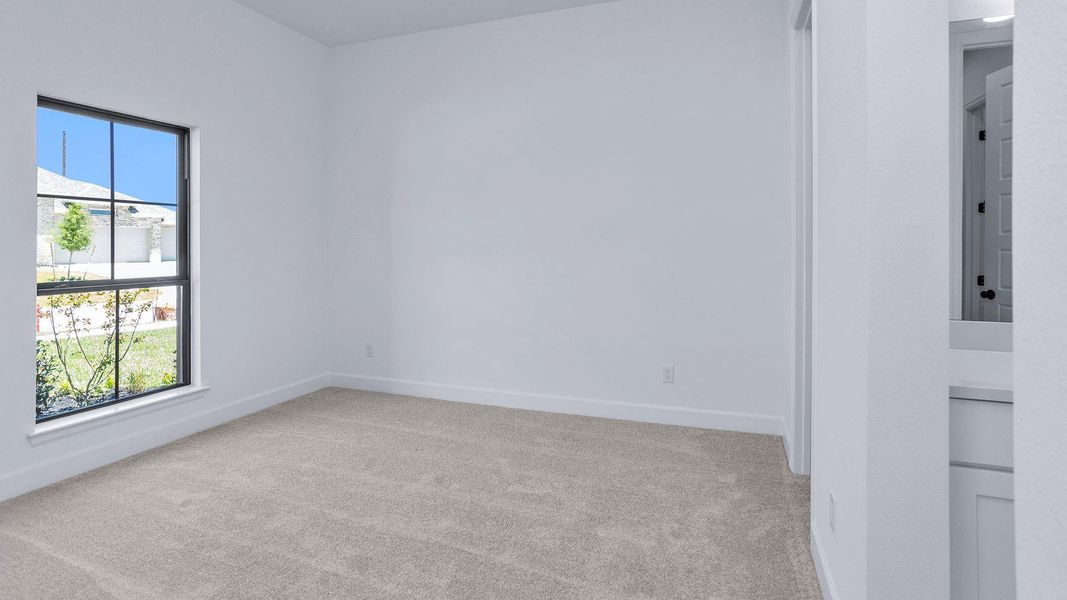 Spacious, unfurnished interior of a new home in Escondido, Magnolia (Image 13). Spacious, unfurnished interior of a new home in Escondido, Magnolia (Image 13).