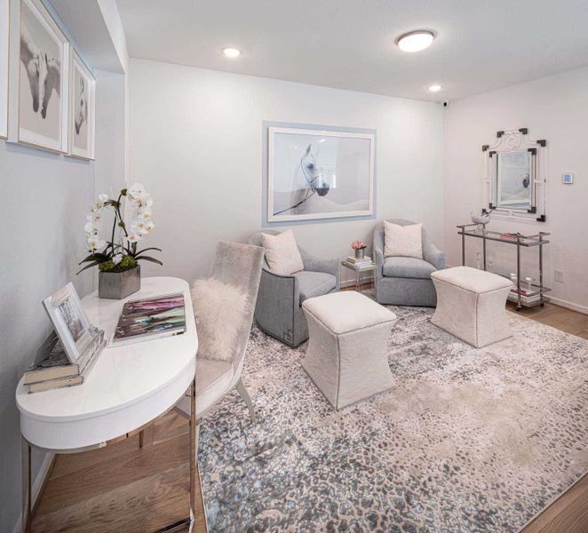 Representative furnished interior of a home built from the Ashford Plan by Highland Homes in Bridgeland Central: The Villas, Cypress (Image 22). Representative furnished interior of a home built from the Ashford Plan by Highland Homes in Bridgeland Central: The Villas, Cypress (Image 22).