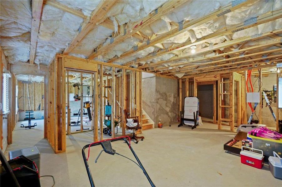 In-progress construction of a new home in The Enclave at Dial Farm Phase III, Walnut Grove, GA (Image 42).