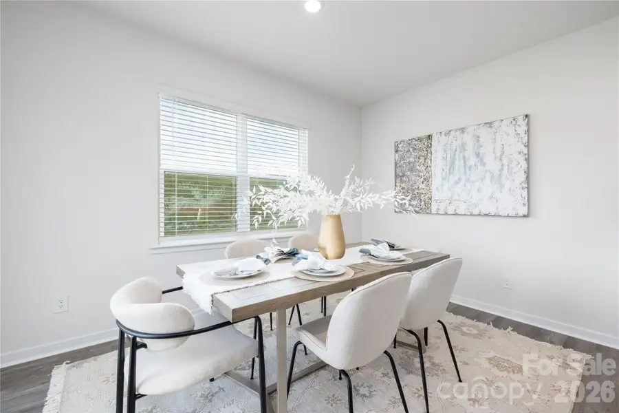 Furnished interior view inside a new home in Brinkley Ridge, Kings Mountain (Image 8).