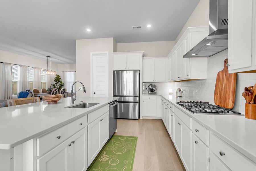 Furnished interior view inside a new home in , Summerville (Image 36).