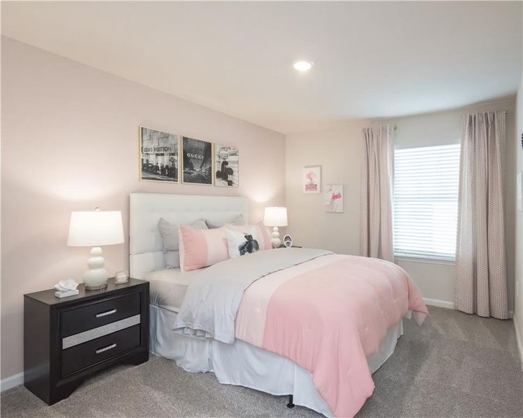 Furnished interior view inside a new home in , Conyers (Image 14).