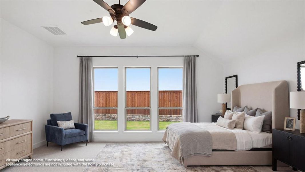 Furnished interior view inside a new home in M3 Ranch, Mansfield (Image 12).