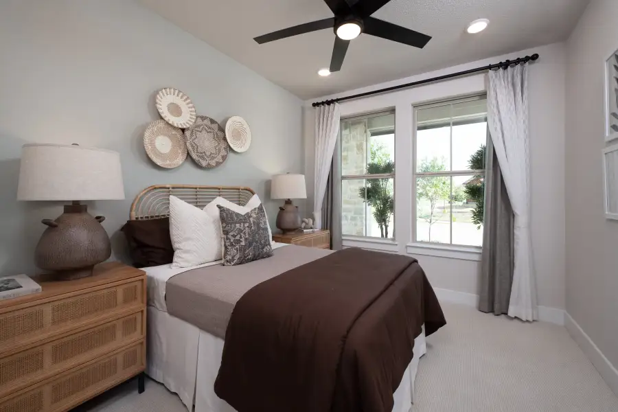 Furnished interior view inside a new home in The Retreat at Harvest, Argyle (Image 12).