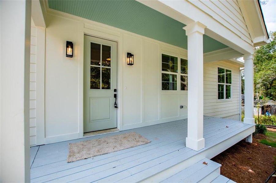 Exterior details and patio area of a home in , Bowdon (Image 38). Exterior details and patio area of a home in , Bowdon (Image 38).