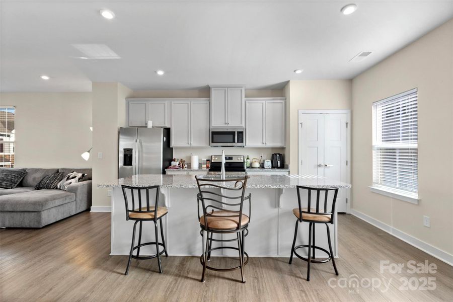 Furnished interior view inside a new home in , Charlotte (Image 10).