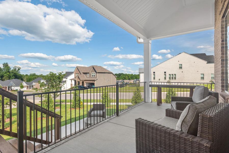 The Everly C Outdoor Living Area