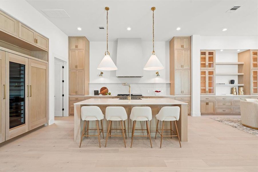 This stunning kitchen is a chef's dream. Previous TOMO Homes project.