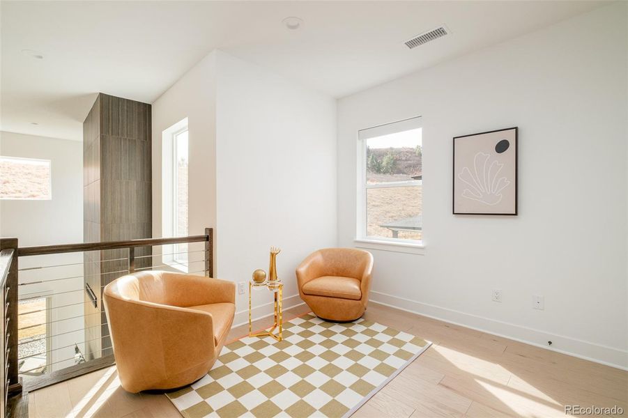 Furnished interior view inside a new home in , Castle Rock (Image 18). Furnished interior view inside a new home in , Castle Rock (Image 18).