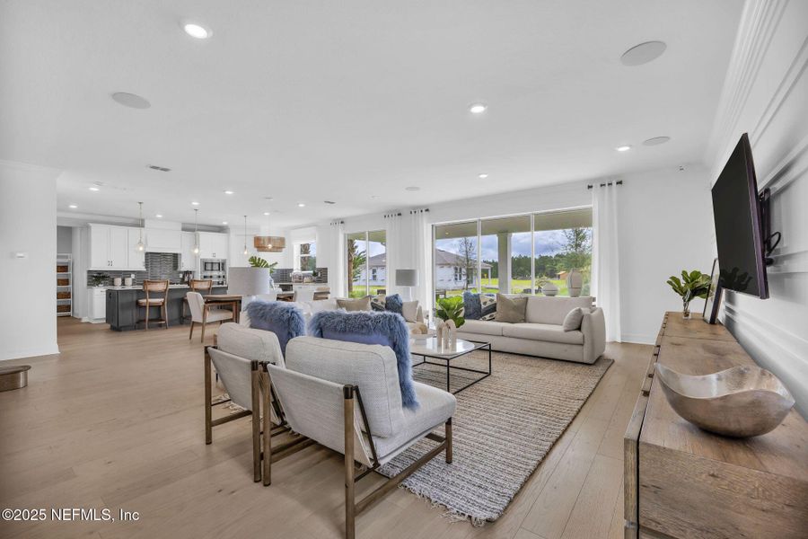 Furnished interior view inside a new home in Double Branch, Middleburg (Image 11).