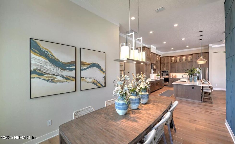 Furnished interior view inside a new home in , Fernandina Beach (Image 10).