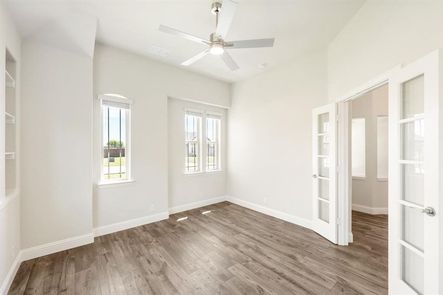 Spacious, unfurnished interior of a new home in Wildcat Ridge, Godley (Image 23). Spacious, unfurnished interior of a new home in Wildcat Ridge, Godley (Image 23).