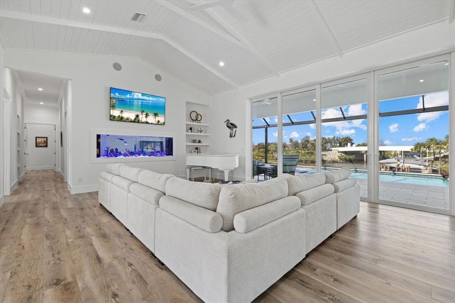 Furnished interior view inside a new home in , Parrish (Image 9).