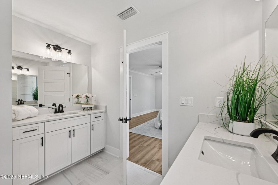 Furnished interior view inside a new home in , Fernandina Beach (Image 16).