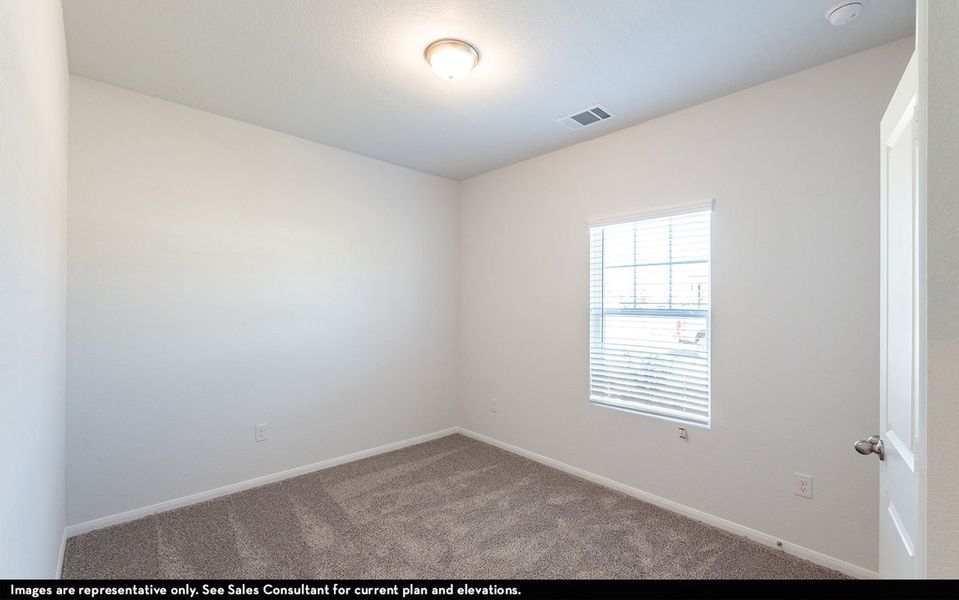 Representative unfurnished interior of a home built from the Topaz by CastleRock Communities in Paramount, Kyle (Image 14). Representative unfurnished interior of a home built from the Topaz by CastleRock Communities in Paramount, Kyle (Image 14).