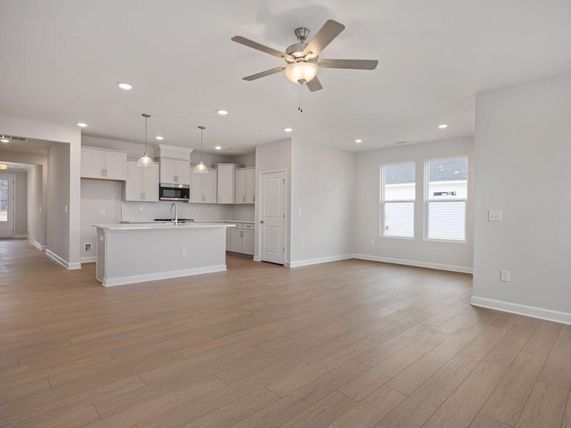 Spacious, unfurnished interior of a new home in Retreat at North Main, Lillington (Image 18).