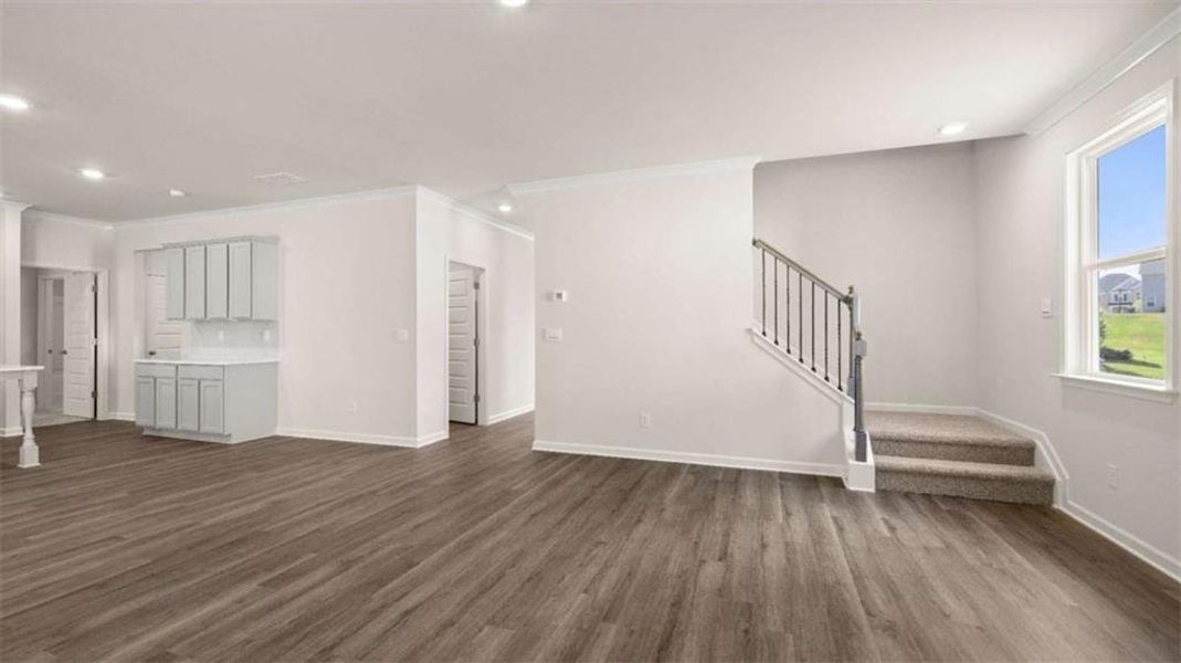 Spacious, unfurnished interior of a new home in Independence, Loganville (Image 18). Spacious, unfurnished interior of a new home in Independence, Loganville (Image 18).