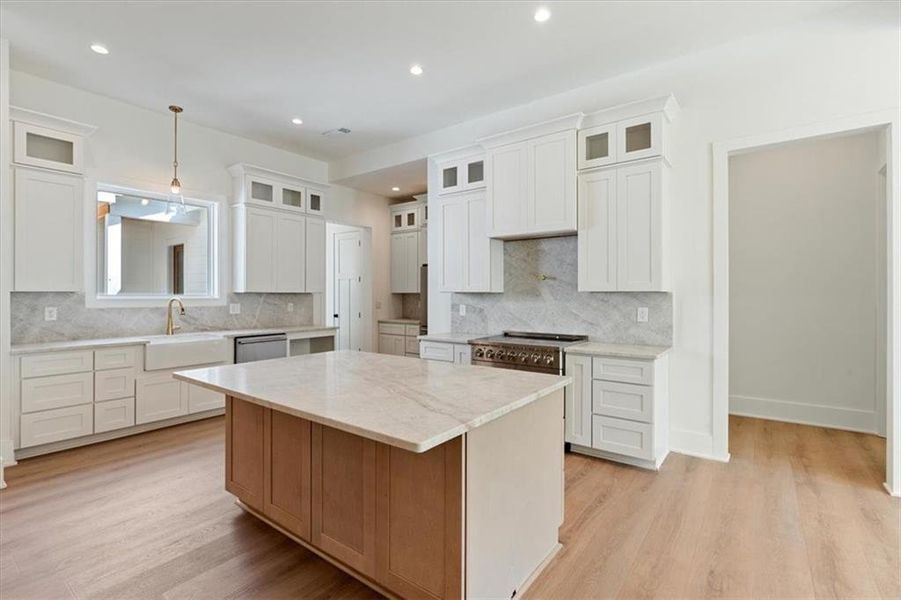 Furnished interior view inside a new home in , Canton (Image 13).